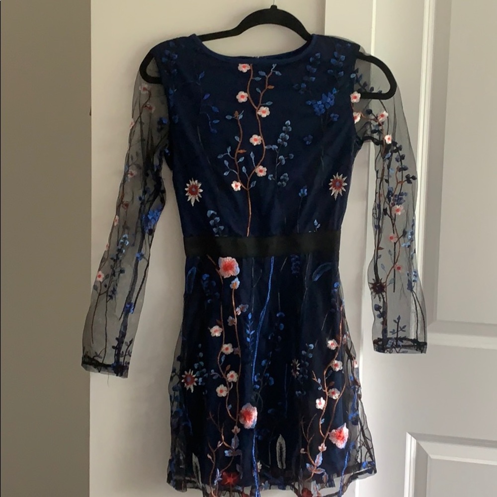 CBR floral mini dress